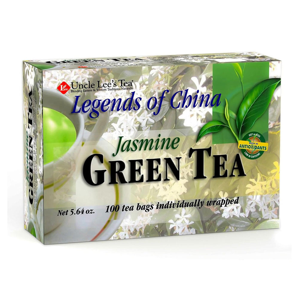Uncle Lees Tea Legends Of China, Jasmine Green Tea, 100 Tea Bags